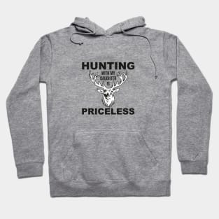 Hunting With My Daughter Is Priceless b1 Hoodie